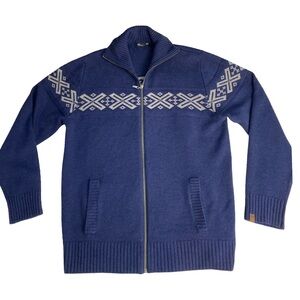 Neve Full Zip Merino Wool Sweater size XXL